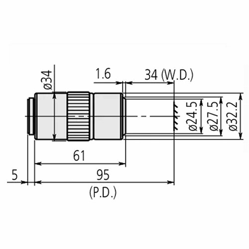 Specifikationer M Plan Apo 5x