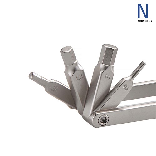 Flera storlekar av insexnycklar