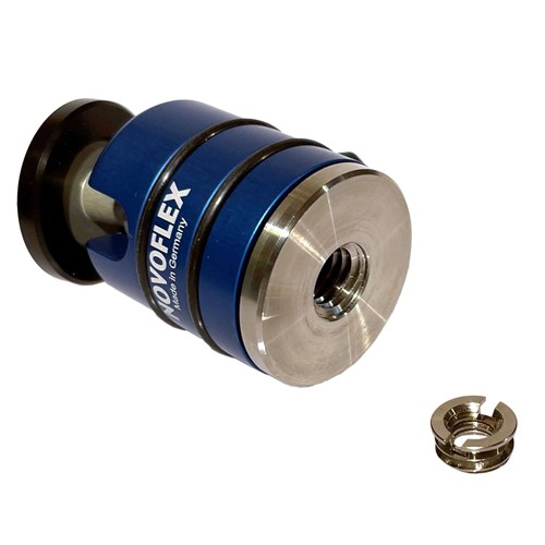 Montering på 3/8 gänga eller 1/4 gänga med adapter