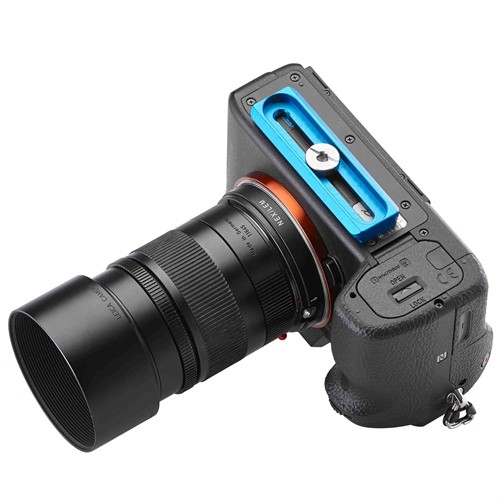 Kompakt snabbfäste för kamera