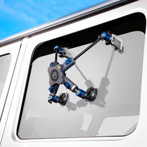 Möjlighet till unika fästen för kamera och instrument