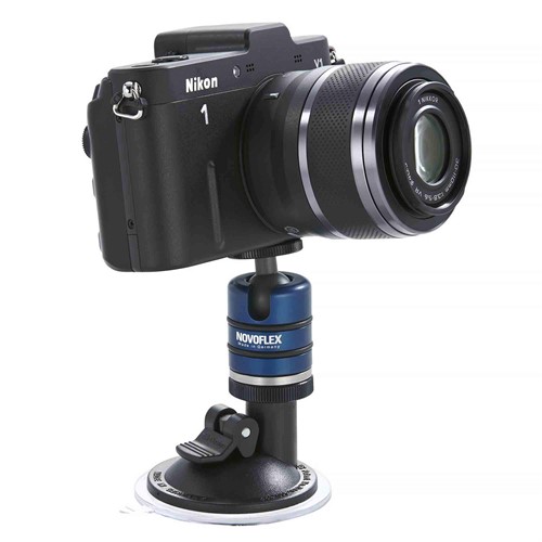 Kamerastativ med sugkoppsfäste