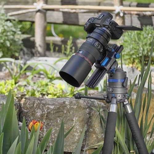 Olika stativben kan kombineras på stativbasen