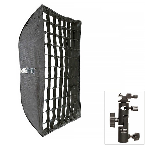 Phottix Easy Up HD Umbrella Softbox with Grid 60x90cm with Varos Pro S