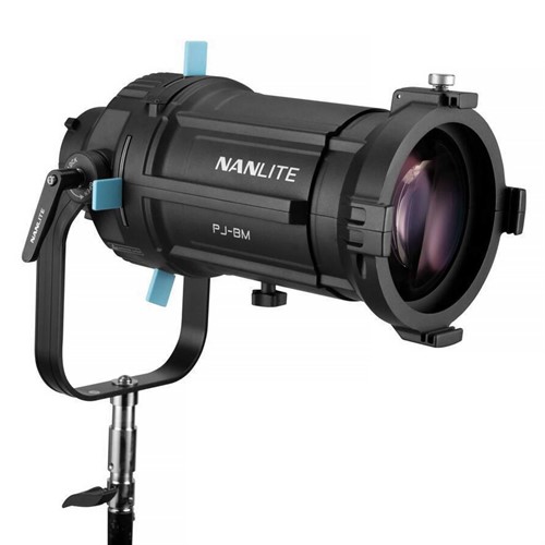 Nanlite Projection Attachment w Lens 19 degrees | FM Mount