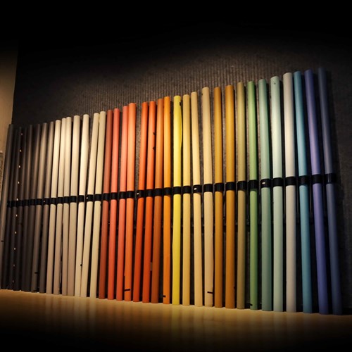 Skapa en fondvägg av bakgrundspapper