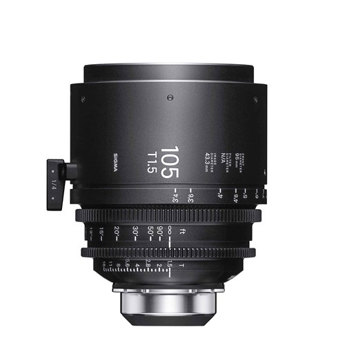 SIGMA Cine Objektiv - 105 mm T1.5 - PL-Mount