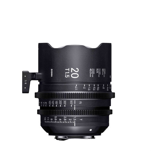 SIGMA Cine Objektiv - 20 mm T1.5 - Sony E-Mount