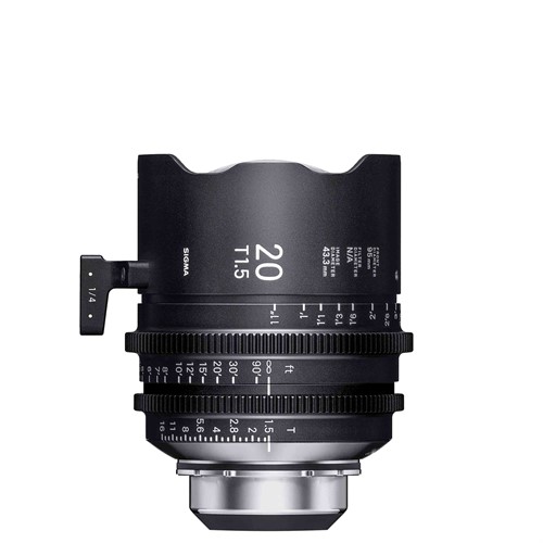 SIGMA Cine Objektiv - 20 mm T1.5 - PL-Mount
