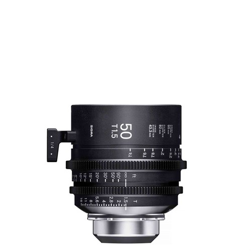 SIGMA Cine Objektiv - 50 mm T1.5 - PL-Mount