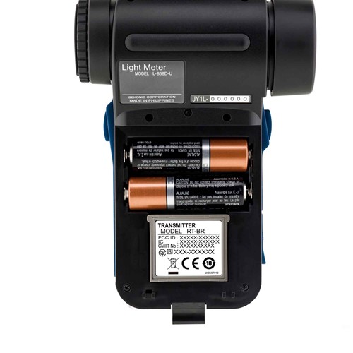 Monteras i Sekonic L-858