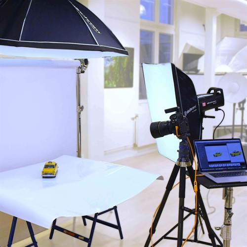 Studio flash package for product photography