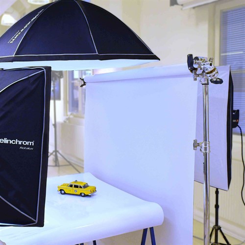 Semi-transparent vinyl background