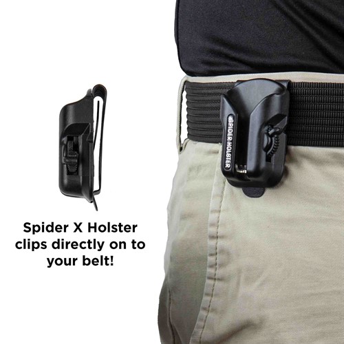 Ready for action with the Spider X Holster