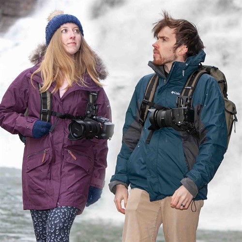 Carry the camera with comfort and ease