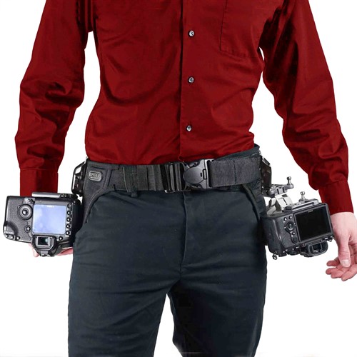 SpiderPro Kamerahölster Dual Spegelfri Kamera | v2