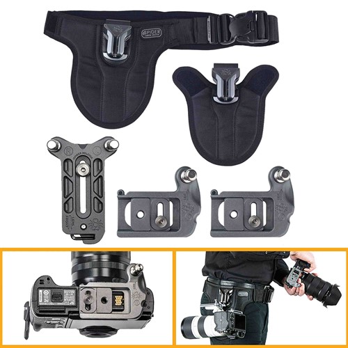 Spider Holster for dual mirrorless cameras