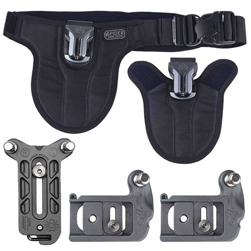 Camera holster dual set