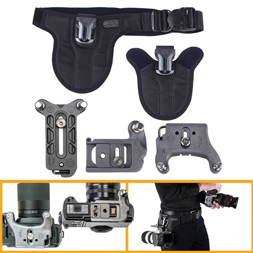 SpiderPro Hybrid, DSLR, Mirrorless and Lens