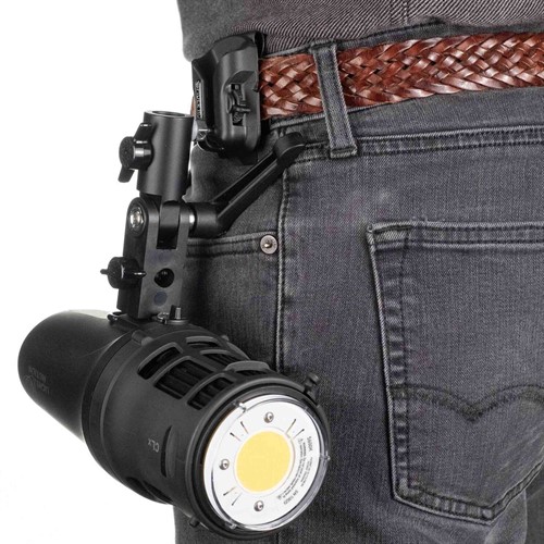 Spider Pin is compatible with any video camera, light