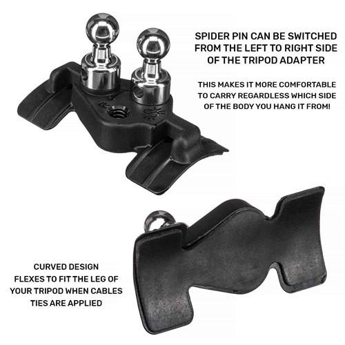 The Spider Pins are made of Stainless Steel