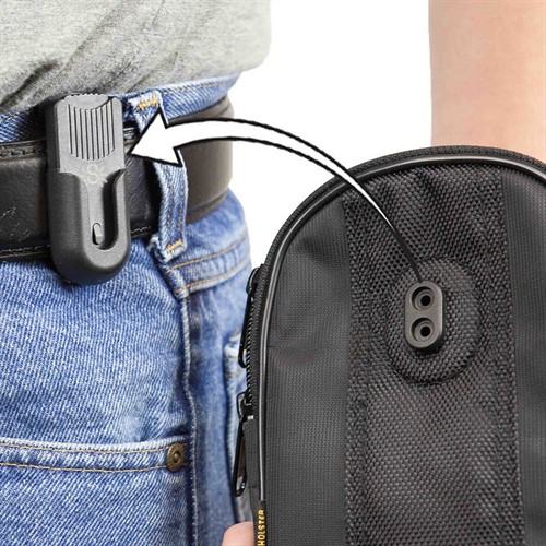 Self locking belt design