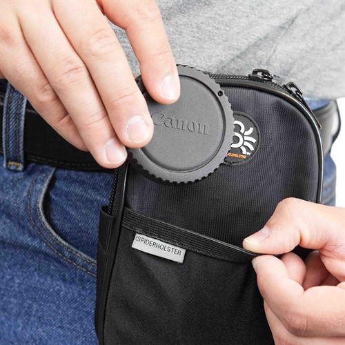 Elastic pouch for small items