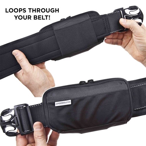 Easily installs onto any belt