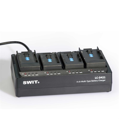 Adapterplattor för batterier köps separat