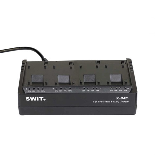 SWIT Batteriladdare LC-D421 Body 4ch | No Plate