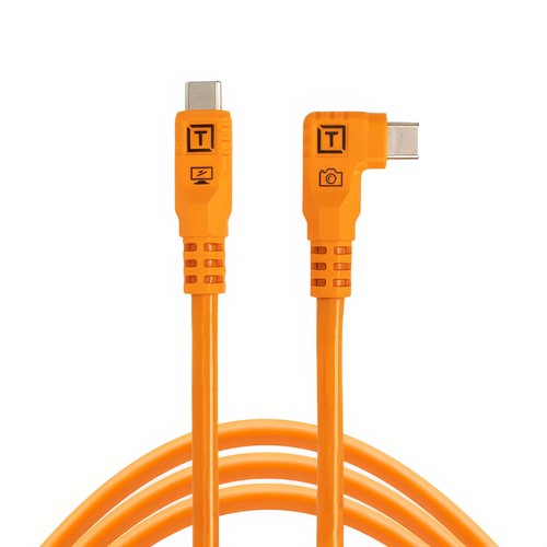TetherPro Optima 10G USB-C, 1.8m, Straight to Right