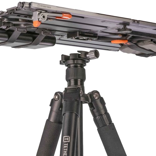 Securely attach your AeroTrac Workstation to a tripod