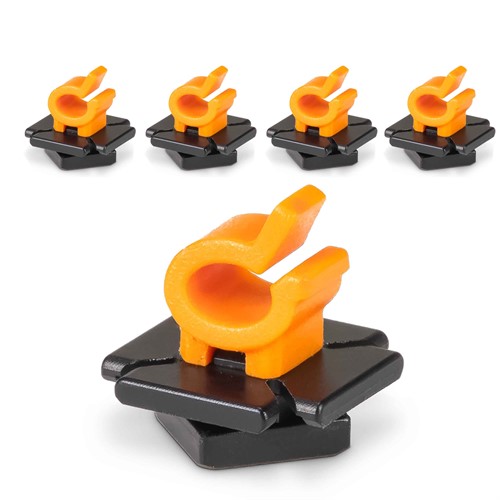 Rotating clip-and-lock design - Pack of 5 pcs