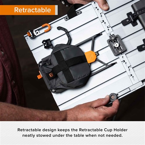 Retractable for easy storage