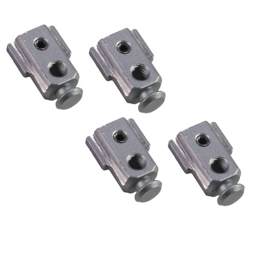 VersaGrooves, 1/4"-20 threads and adjustable straps