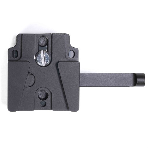 Quick-release button for rapid battery changes