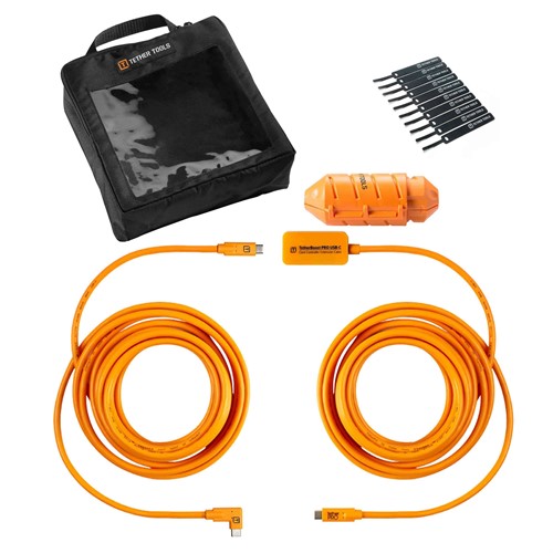 TetherBoost Pro USB-C till USB-C Right | 9.4m