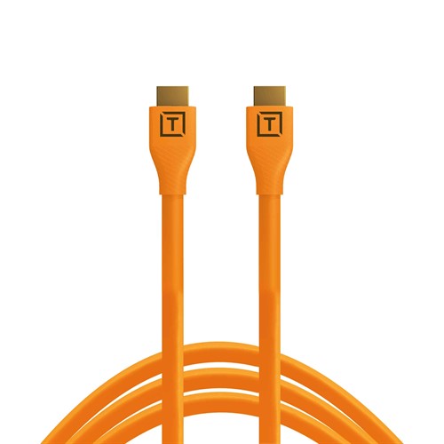 TetherPro HDMI 2.0 till HDMI 2.0 Orange 4.6m