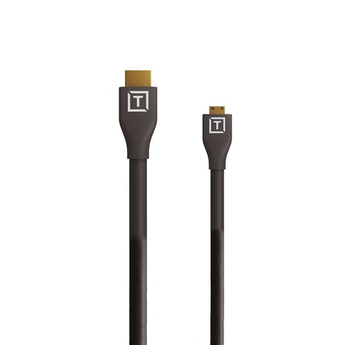 TetherPro HDMI Micro till HDMI 2.0 Svart 30cm