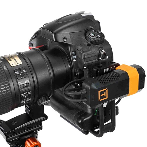 Monteras med silkonrem eller via 1/4 gänga