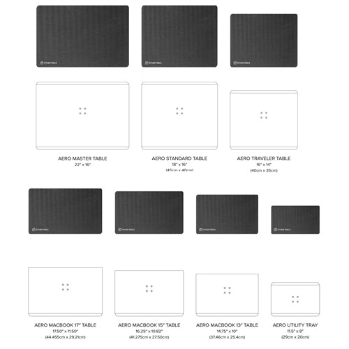 ProPad is available in several sizes