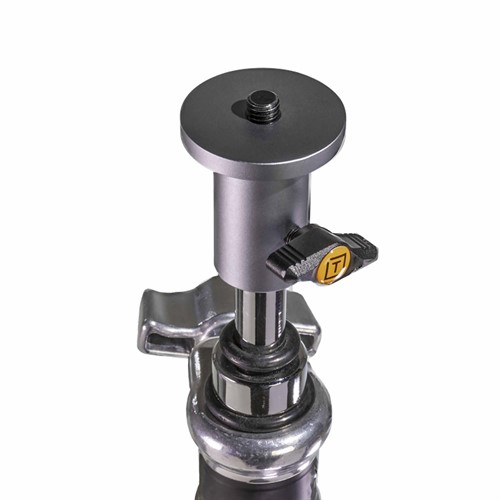 Mount AeroTrac’s built in 3/8”-16 thread to 5/8" pin