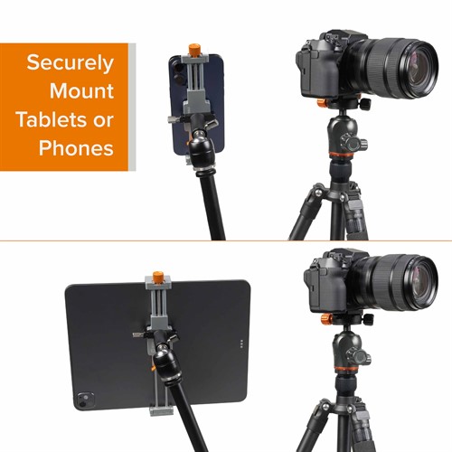 Holds devices from 90mm to 235mm