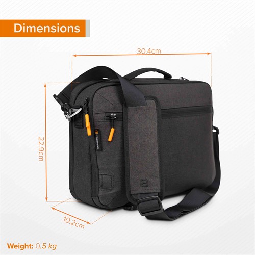 Dimensions: Fits AeroTrac, tripod, accessories