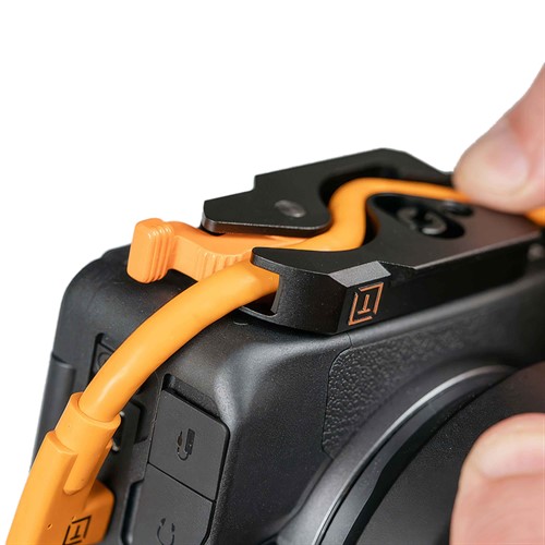 Ensure a secure connection and protect the camera port