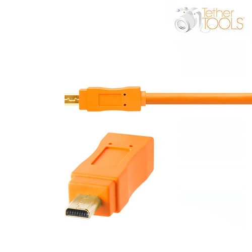 TetherPro USB 2.0 A till Mini-B 8 pin
