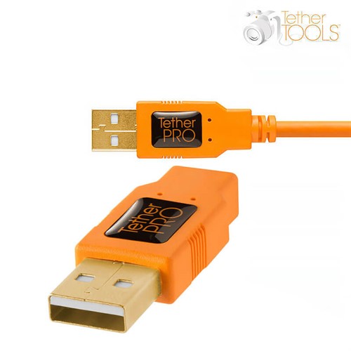 TetherPro USB 2.0 A till Mini-B 8 pin
