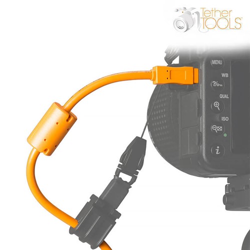 TetherPro USB 2.0 A till Mini-B 8 pin