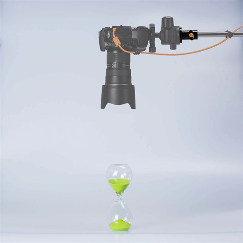 Ballhead Adapter monteras på studiostativ