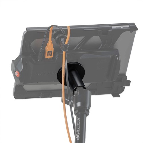 Med kulled monterad (stativ-kulled ingår ej)